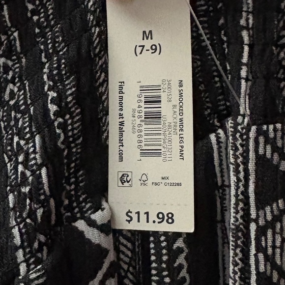 No Boundaries Smocked Wide Leg Pants - Picture 3 of 3